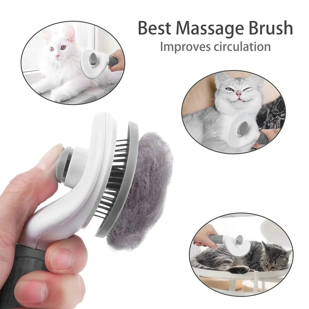 Self-Clean Slicker Brush