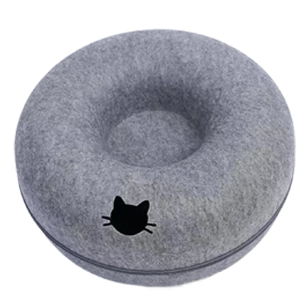 Felt Donut Tunnel Bed