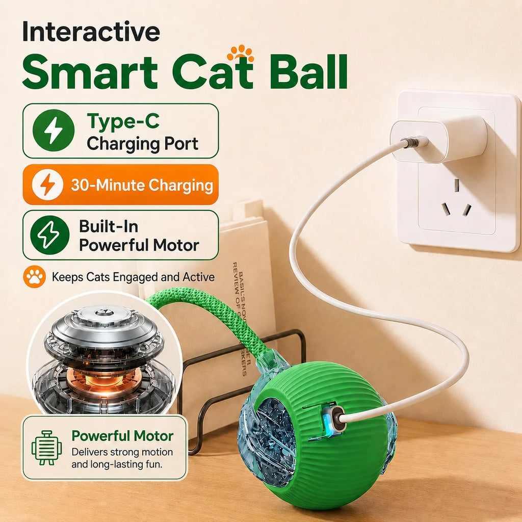 Zoomies Auto-Rolling Smart Ball